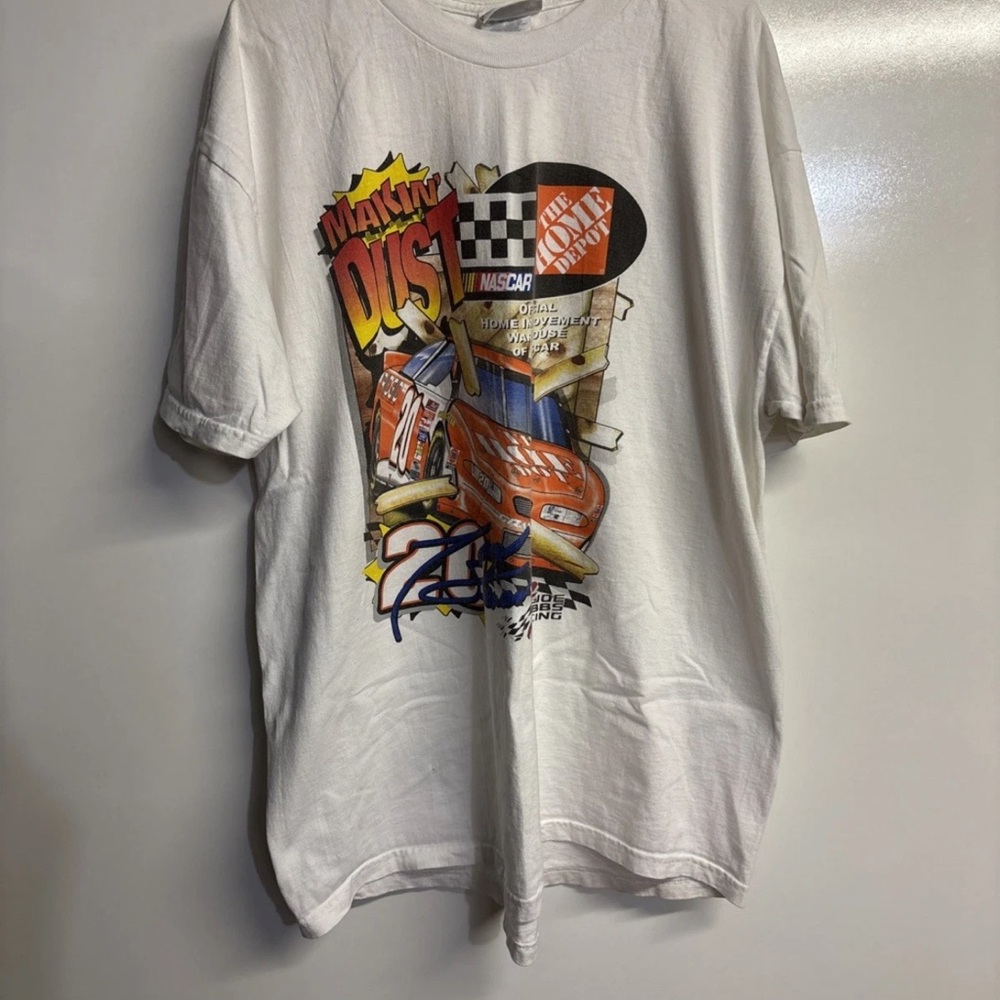 Men’s XL Vintage Chase Authentic Tony Stewart Home Depot T-Shirt